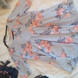 Nwot- cotton baby doll blouse